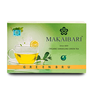 Green Bru (100 Tea Bags) Darjeeling Green Tea