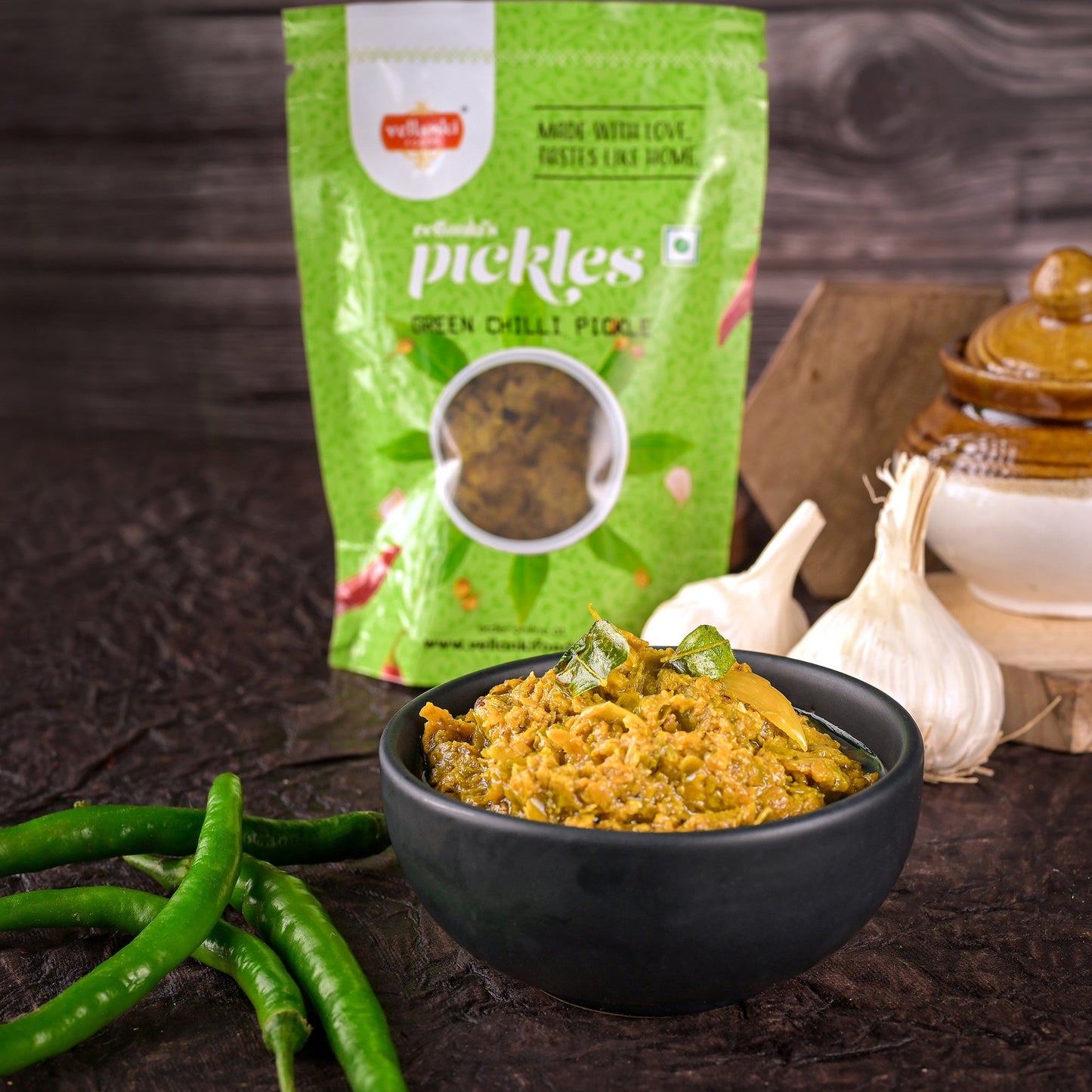 Green Chilli Pickle