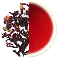 Organic Hibiscus Petals Tea (100 g, 50 Cups)