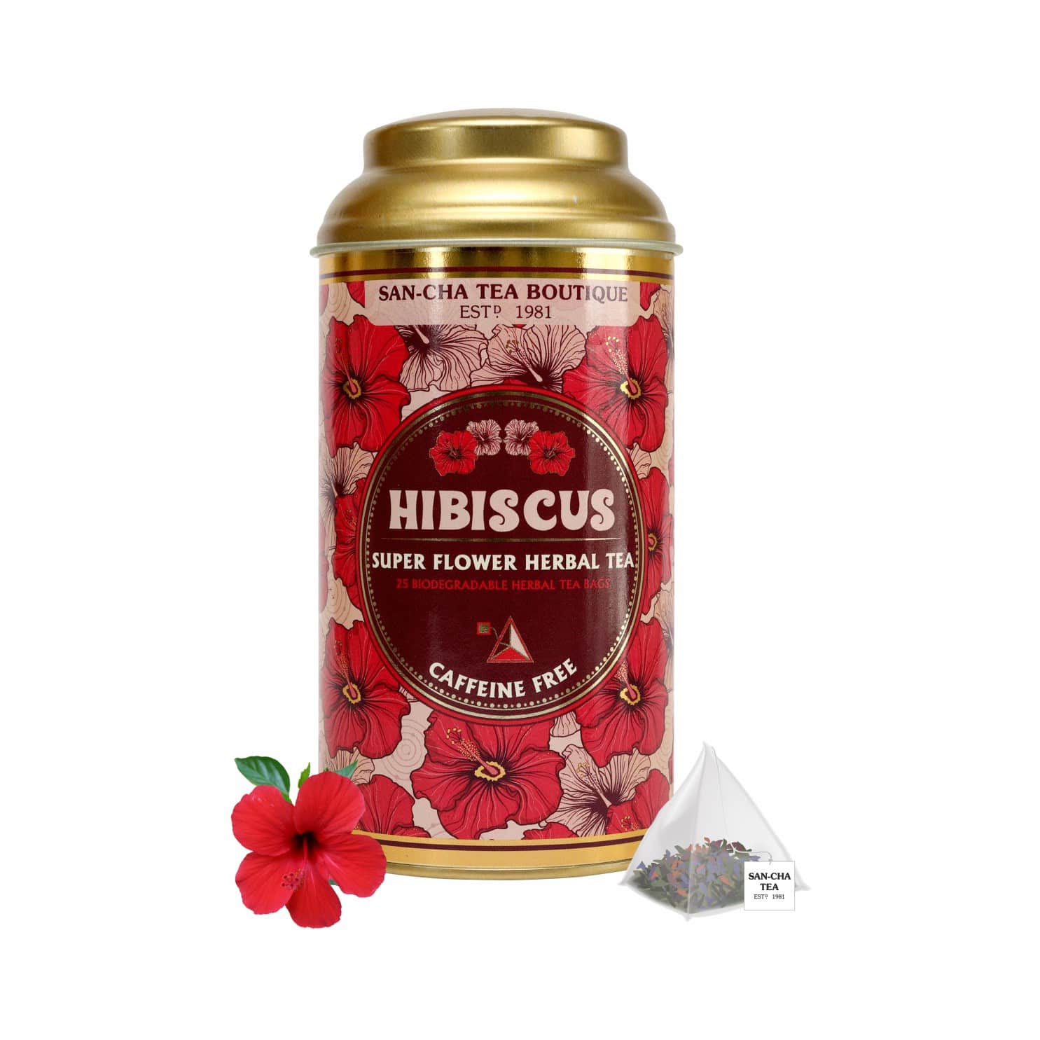 Hibiscus Caffeine Free Herbal Tea