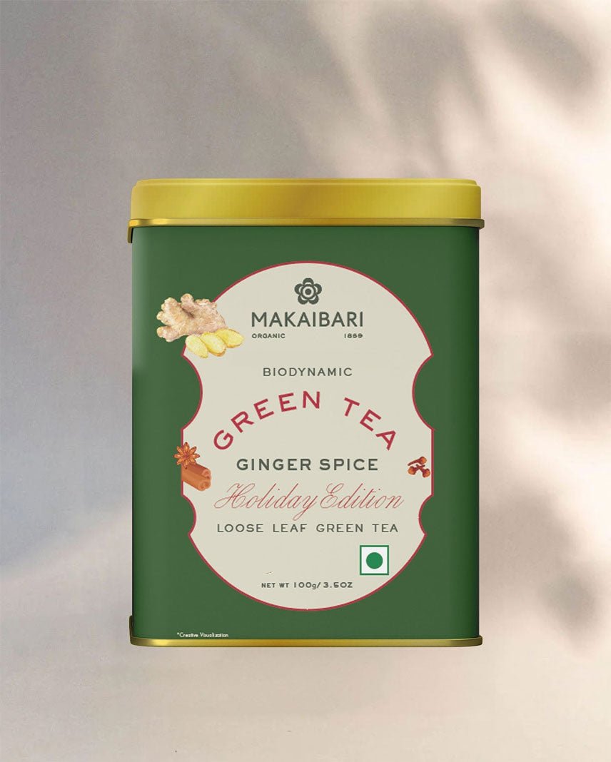 Holiday Edition : Ginger Spice Green Tea