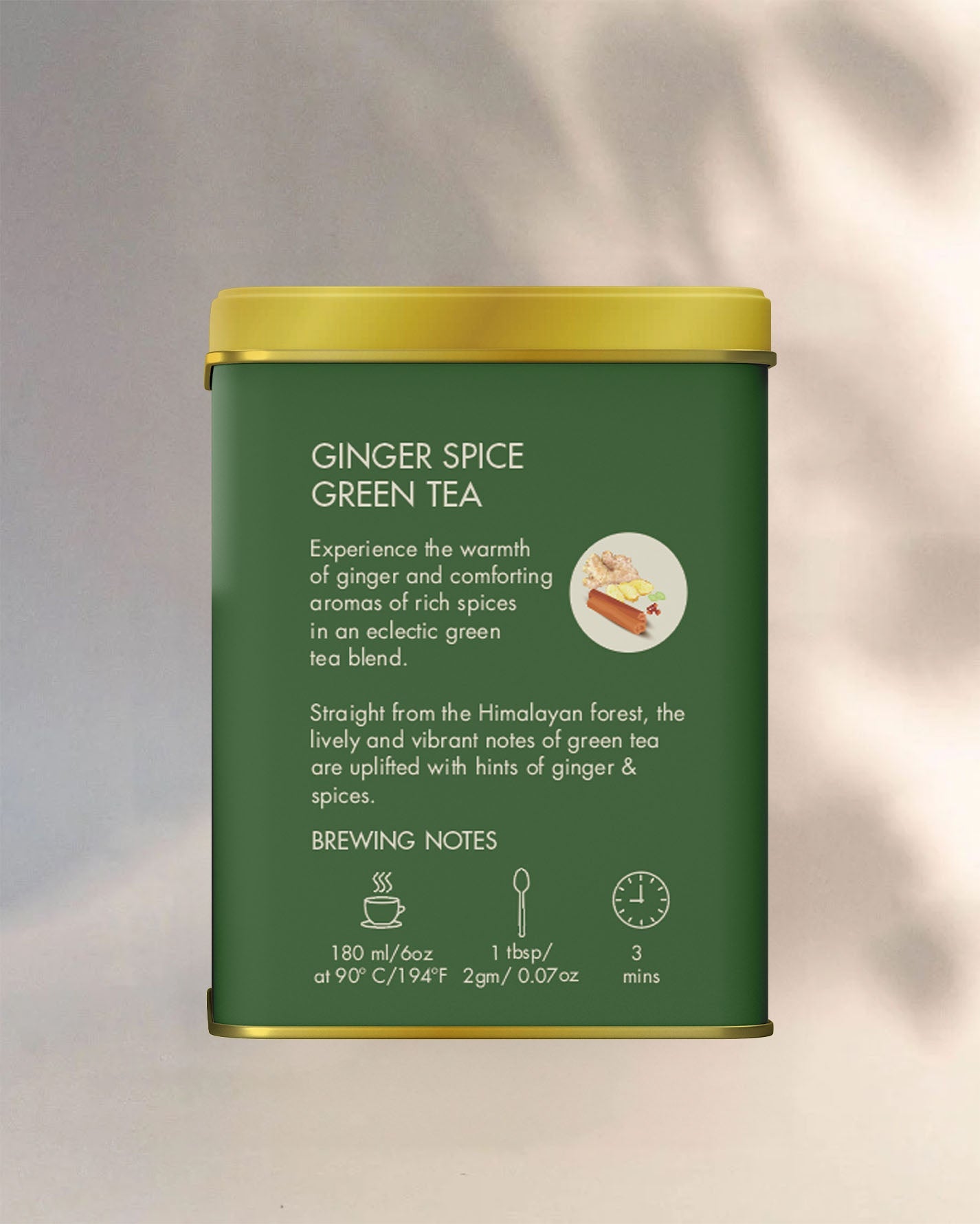 Holiday Edition : Ginger Spice Green Tea