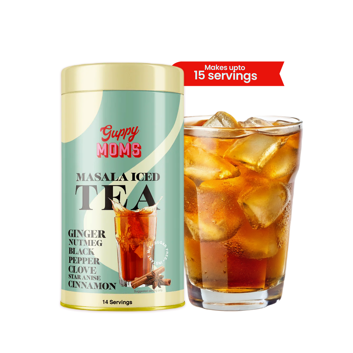 Spiced Masala Iced Tea (Sugar-Free) | Cool & Spicy, Without the Sugar | 200g