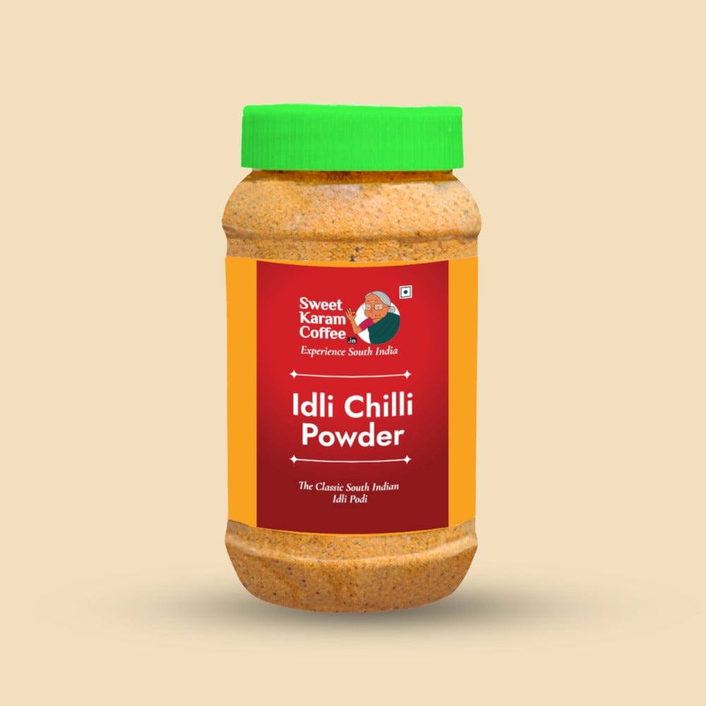 Sweet Karam Coffee Idli Powder - Chilli Gun Powder - 180 gms - Veeha Foods
