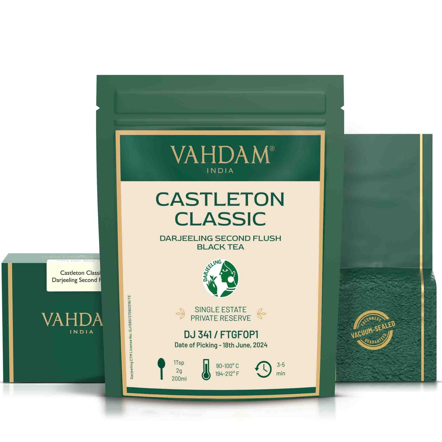 2024 Castleton Classic Darjeeling Second Flush Black Tea DJ 341