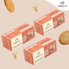 Munch Fit Oats Jowar Cookies – Gluten Free, No Maida, No Added Sugar, 3×125g