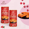 Munchfit Cranberry Whole Wheat Biscotti – Handmade, High Fibre, No Maida, 2×100g