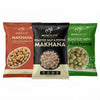 Munch Fit Assorted Makhana Combo – Himalayan Salt, Salt & Pepper, Pudina (Pack of 3×20g)