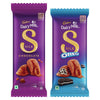 Cadbury Dairy Milk Silk Chocolate Bar Large Silk Plain And Oreo Combo - 150 + 130 Gms