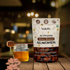 VedicMix Activated Honey Roasted Almonds – Natural Honey-Glazed Nuts, 50g