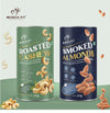 Munch Fit Premium Dry Fruit Combo – Smoked Almonds & Roasted Cashews, 2×125g