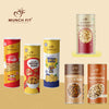 Munch Fit Millet Savory Mix Combo – Magic Masala + Chilli Garlic + Tangy Tomato + Chana + Peanuts + Makhana