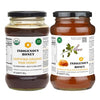 INDIGENOUS HONEY Raw Ajwain Honey & Organic Raw Honey Combo