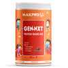 NAKPRO Gen-Nxt Protein Shake Mix with Protein DHA Vitamins & Minerals Double Rich Chocolate - 400G