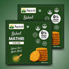 Aweri Baked Italian Mathri Each Box 32Pce - 384 gms (Pack of 2)