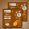 Aweri Baked Ajwain Mathri Each Box 32pce - 384 gms (Pack of 2)