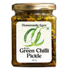 Homemade Love Green Chilli Pickle