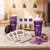 The Tea Planet Taro DIY Boba Bubble Tea Kit - 330ML