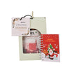 Mo's Bakery Premium Christmas & New Year Blue Gift Box with Raspberry Cookies - 200g