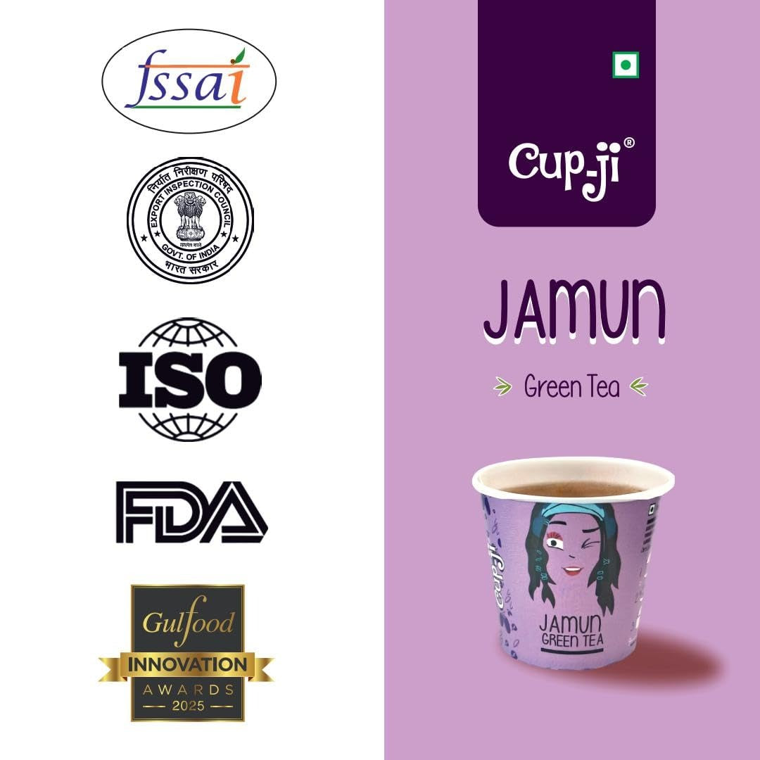 Cup-ji Ready to Sip Jamun Green Tea - Veeha Foods