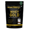 NAKPRO Whey Gold Whey Protein Blend 73% Protein Isolate & Concentrate Blend