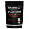 NAKPRO Platinum ISO Zero Whey Protein Isolate 89% Protein Zero Carb