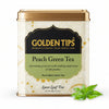 Golden Tips Premium Green Tea with Ripe Peach Flavor