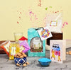 Mo's Bakery Holi Green Gift Box with Almond & Jaggery Cookies - 385g