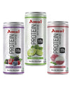 Amul Protein Water : Assorted Pack 3 (Lychee, Mojito, Mixed Berries)