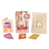 Mo's Bakery Holi Pink Gift Box with Raspberry Cookies, Holi Colours and Thandai Mix - 300g