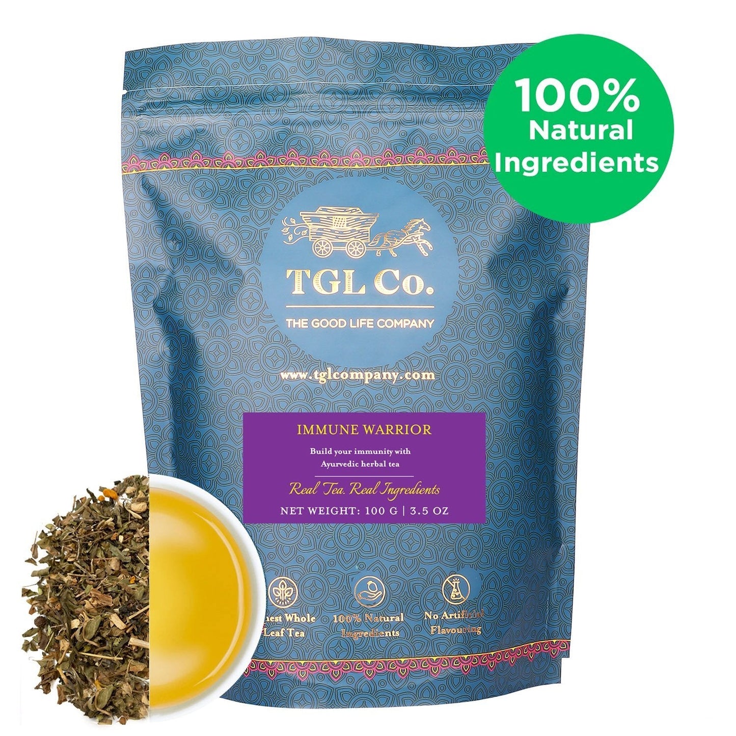 Immune Warrior Green Tea Bags / Loose Leaf