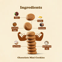 Chocolate Protein Mini Cookies for kids - 150gms