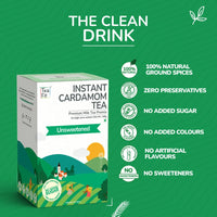 Instant Cardamom Tea Premix - Unsweetened