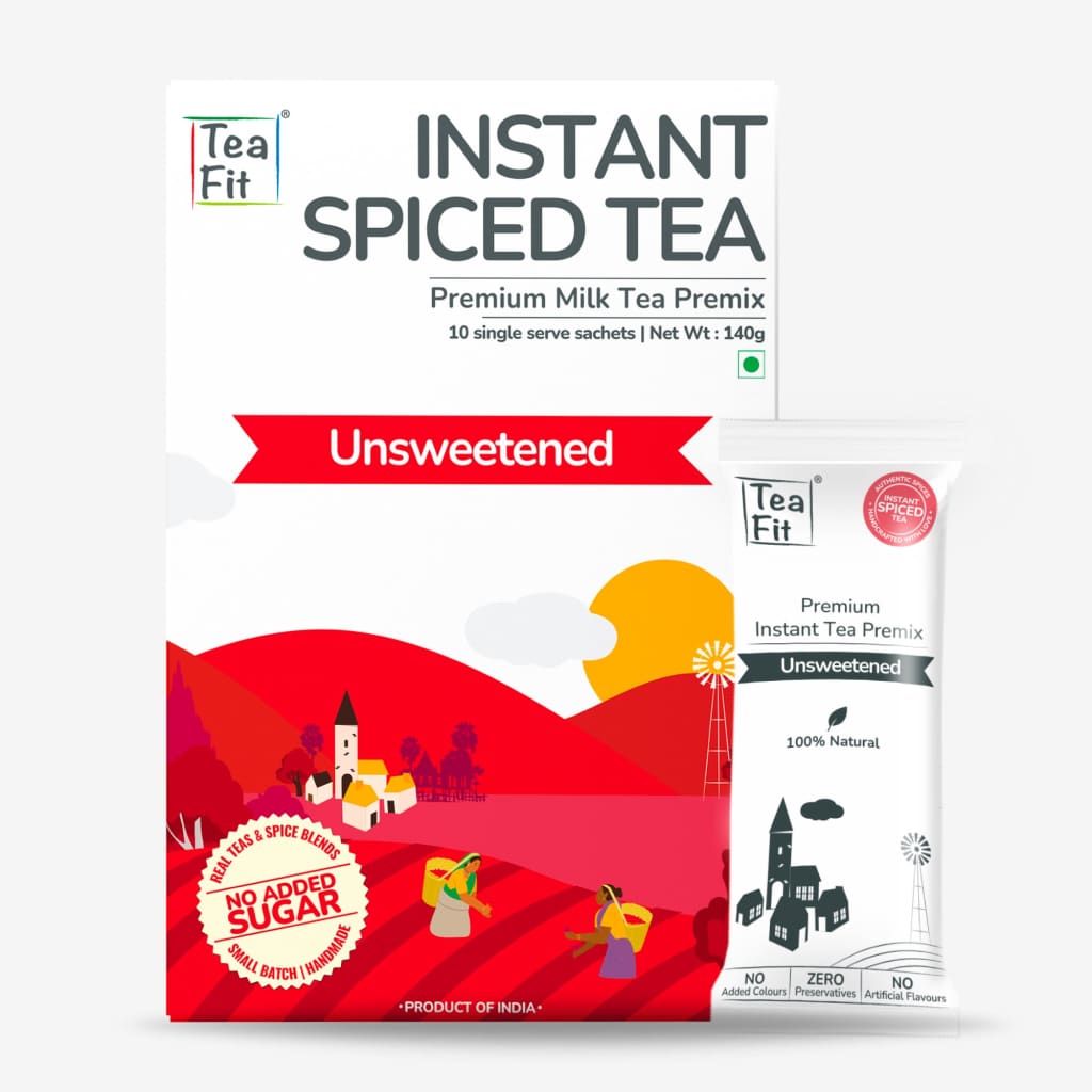 Instant Masala Tea Premix - Unsweetened