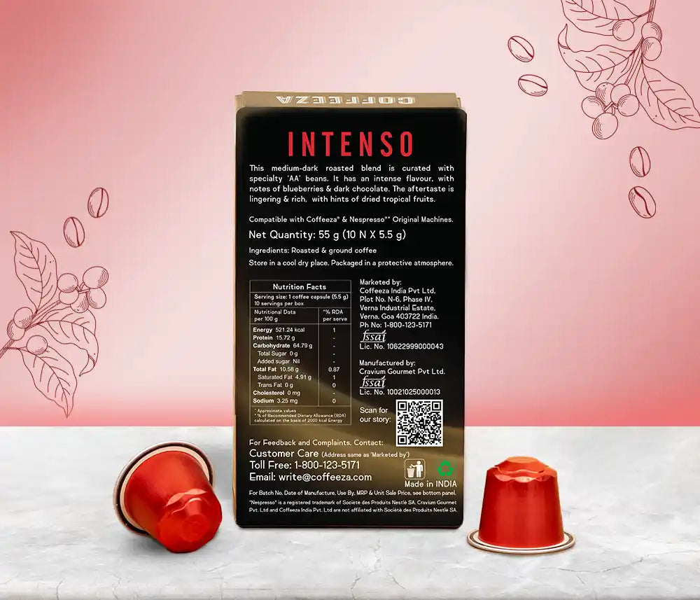 Intenso Aluminium Coffee Capsules