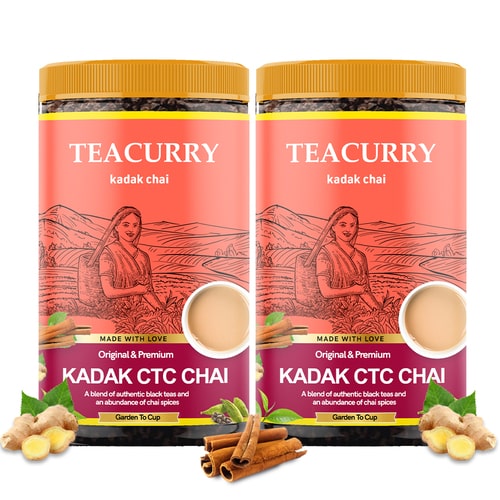 Kadak CTC Chai - 100% Natural Premium Raw and Pure Kadak Assam Black Tea