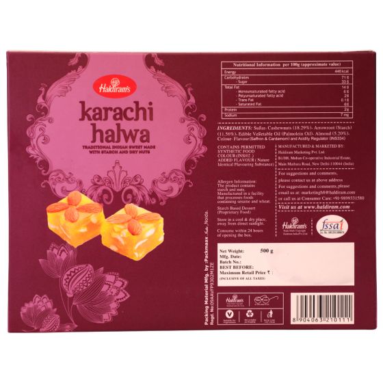 Karachi Bakery Karachi Halwa - 500 gms