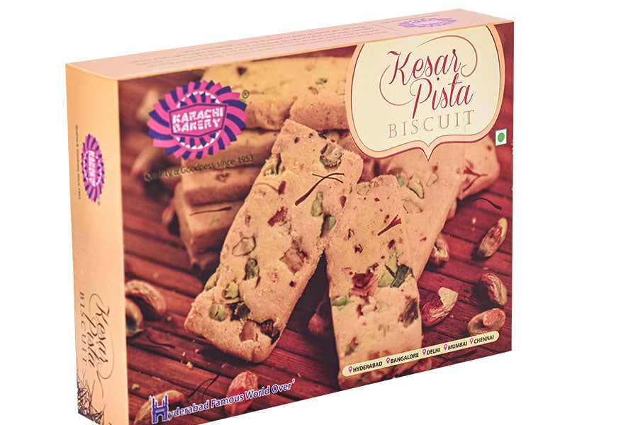 Karachi Bakery Kesar Pista Biscuit - 300 gms