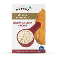 Nutraj Kitchen Essential Sliced California Almonds 200gm