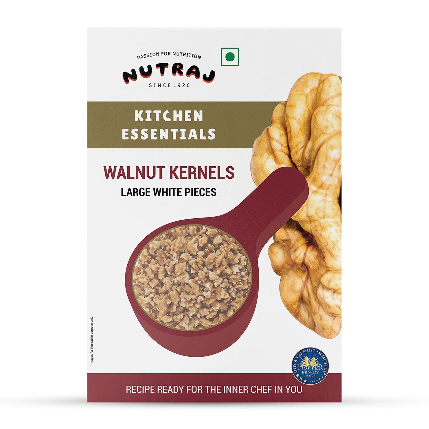 Nutraj Kitchen Essentials Broken Walnut Kernels 200gm