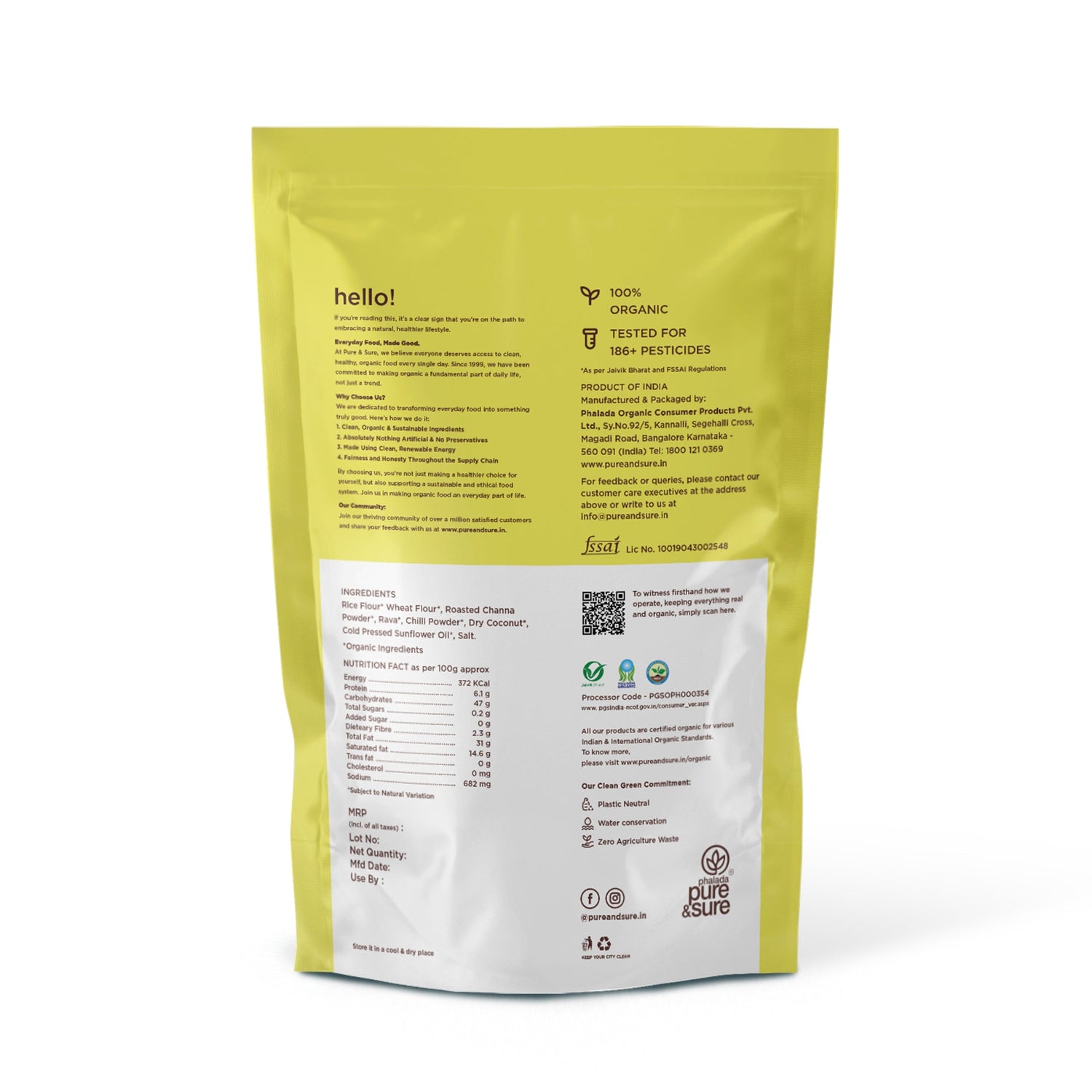 Organic Kodbale -120g