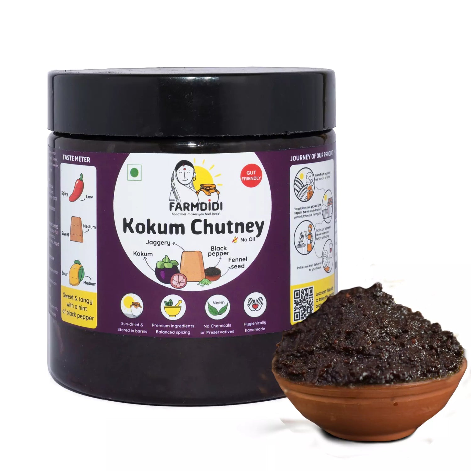 Kokum Chutney | Garcinia Indica Sauce