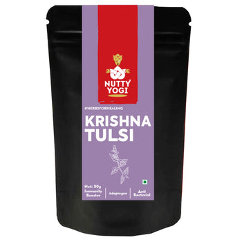 Nutty Yogi Krishna Tulsi (Holy Basil)  Dried Leaves 50 gm