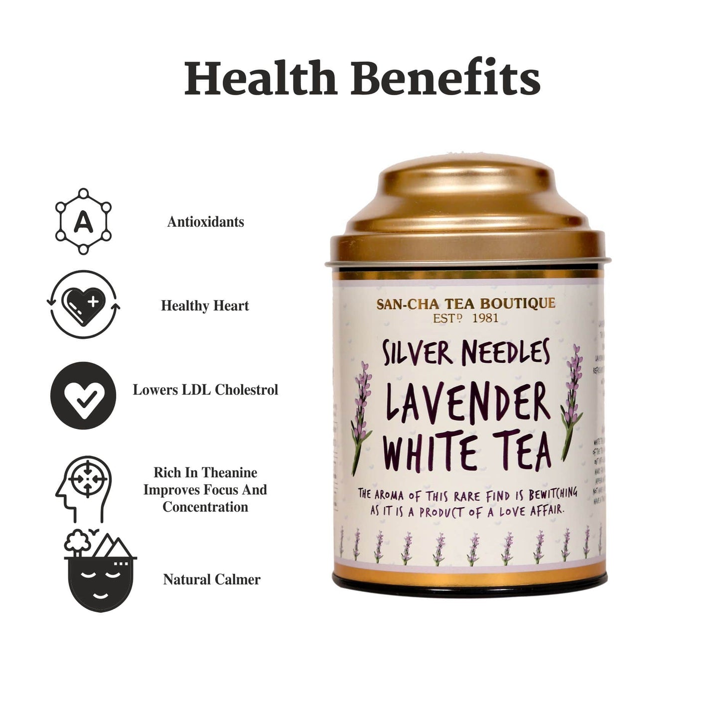 Lavender White Tea (Silver Needles White Tea)