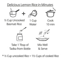 Lemon Rice Tadka Jar - 180g