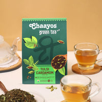 Tulsi Cardamom Green Tea - 100g