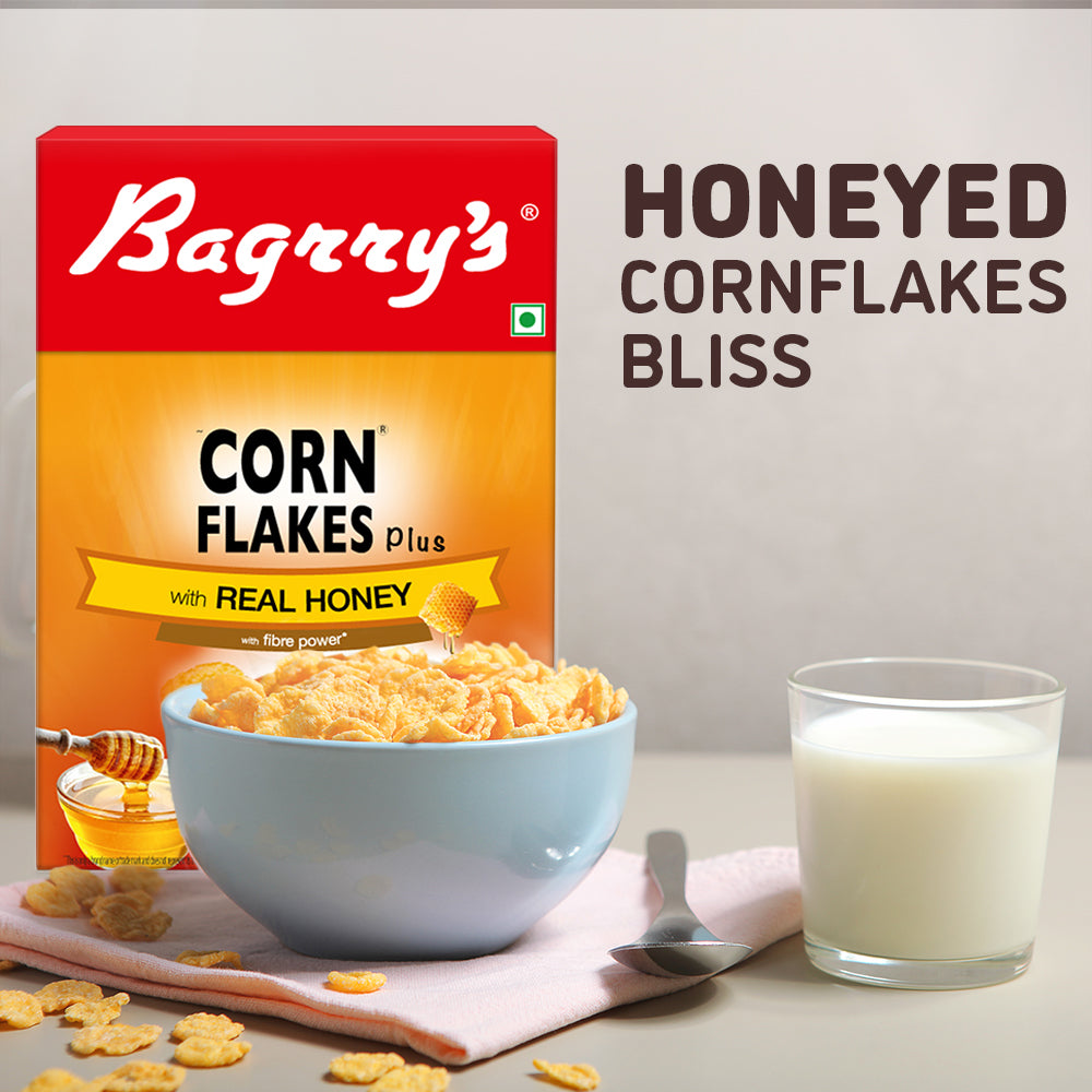 Corn Flakes Plus - Real Honey