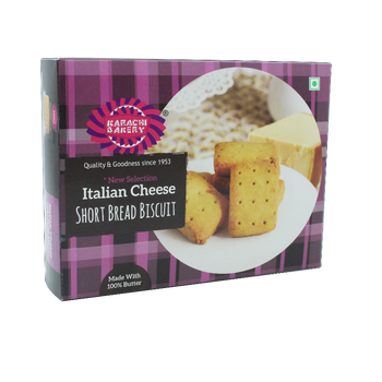 Karachi Bakery Italian Cheese Short Bread Biscuit - 200 gms