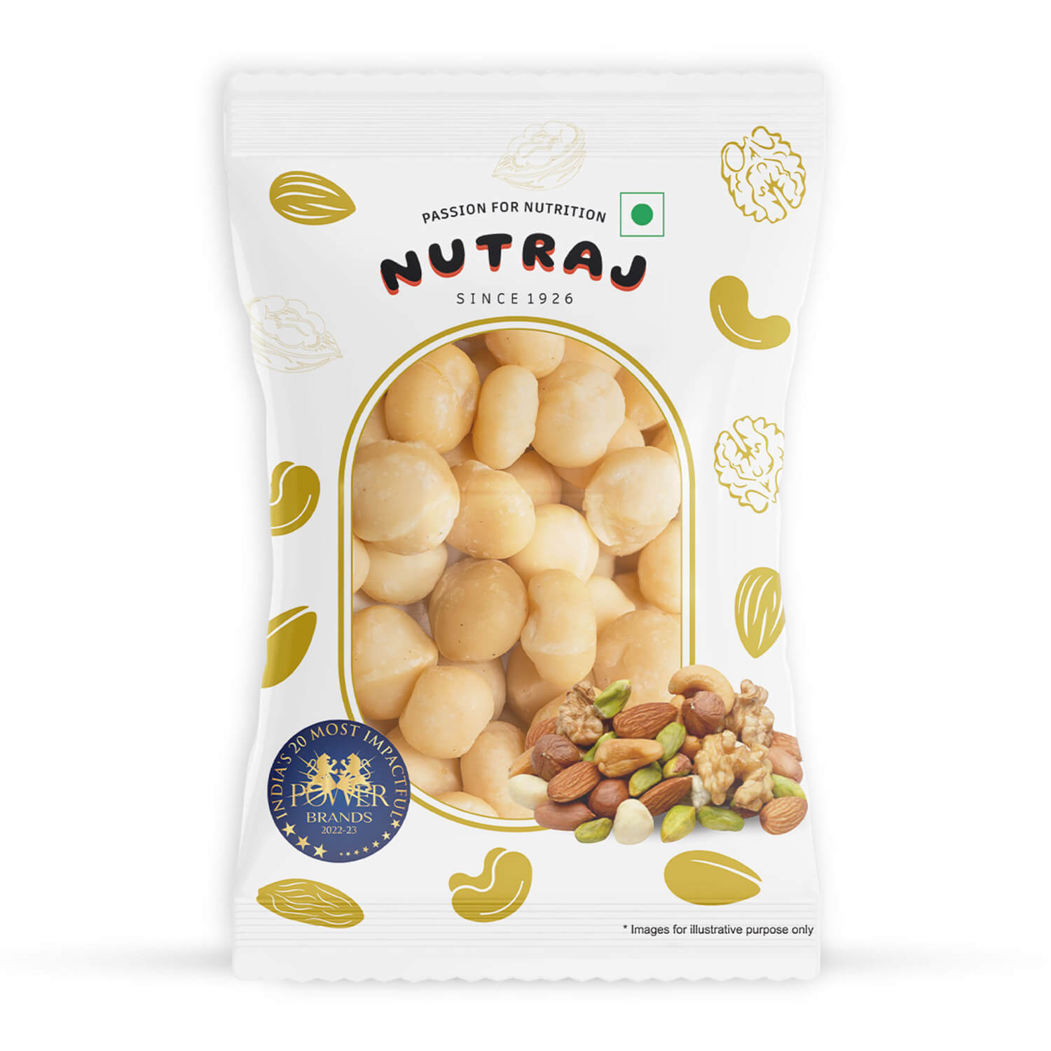 Nutraj Macadamia Nuts 100gm