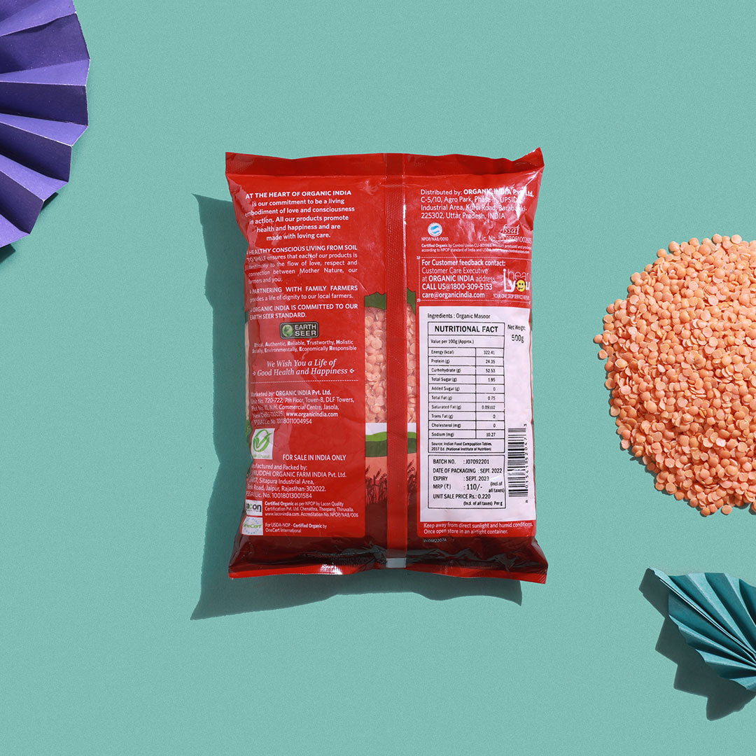 Masoor Dal Split (Dhuli) 500g